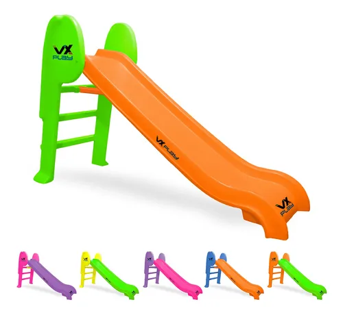 Tobogán Infantil Vxplay 3 Niveles Plegable Plástico